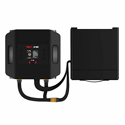 ISDT X16 Professional Dual Channel AC/DC Smart Charger - 1100W ×2(@220V AC), 20A, 2-16S Supports 2-16S Life, LiPo, LiHv, ULiHv