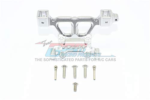 GPM For Traxxas Revo, Revo 3.3 Upgrade Parts Aluminum Rear Body Posts Mount With Screws - 1Pc Set Silver