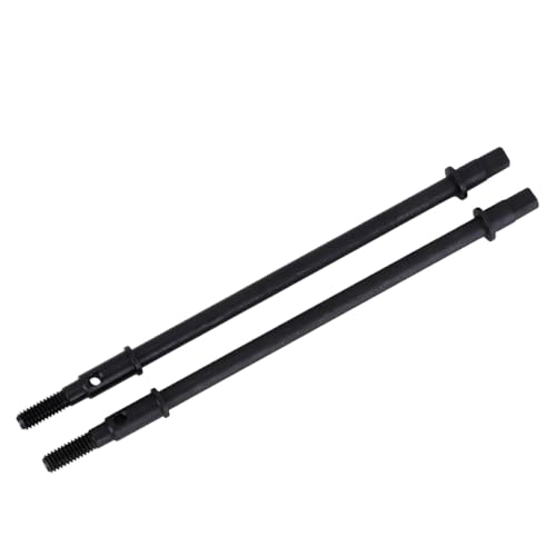 2PCS Steel Front Rear Axle Drive Shaft Dogbone Parts Compatible with 1 10 Scale RC Crawler Car Upgrade Spare Replacement(Rear) - color: Rear