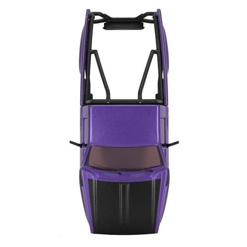 INJORA IR60-24 Body for SCX24 C10 Bronco Wrangler Basecamp 4Runner (Purple) - color: Purple