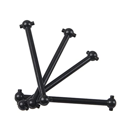 ShareGoo Steel Drive Shaft & Wheel Stub Axle Dogbones Adapter Axle Hub Compatible with WLtoys A959 A969 A979 K929 1/18 RC Car Buggy
