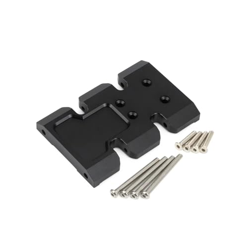 RC Car Chassis Frame for SCX10 II SOA Built Trail 1/10 Carbon Fiber for LCG for Chassis Kit RC Crawler Car Truck DIY Upgrade Parts(Skid Plate) - color: Skid Plate
