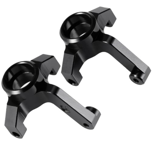 RC Steering Knuckle Block for Losi Micro-B 1/24 2Pcs Aluminum Alloy Steering Knuckles RC for Buggy Truck Upgrade Accessories Replace Modify Parts