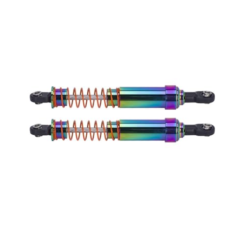 Adjustable Aluminum Big Bore Oil Filled Shock Absorber 85-115mm 1/10 RC for Crawler Car SCX10 TRX4 Capra LCG Chassis Redcat Gen8(95mm 2pcs) - color: 95mm 2pcs