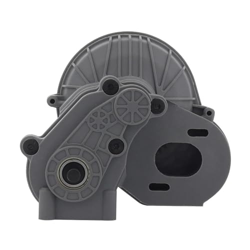 1/10 RC Transmission,Complete Gearbox with Gears Set for Axial SCX10 SCX10 II 90046 Crawler Car Upgrade Part (Gray) - color: Gray