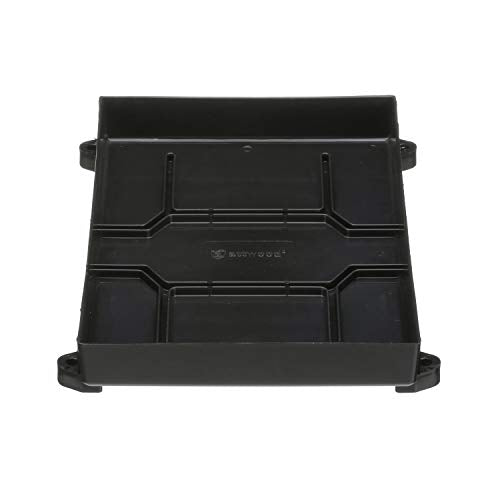 Attwood 9092-5 Battery Tray with Strap, 24/24M Series Battery, 7-Inches L x 11-Inches W, for Up to 10 1/2 Inches Tall - size: One Size