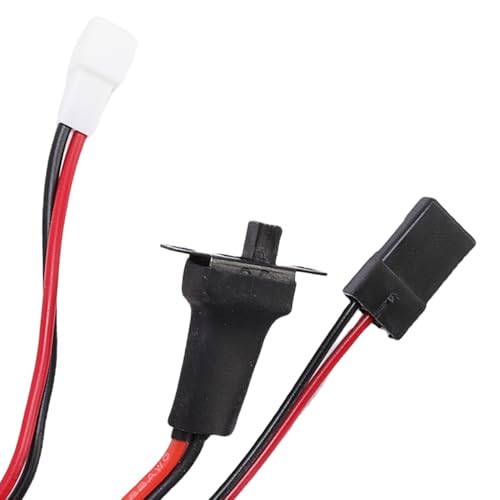 30A Brushed Electronic Speed Controller, RC Motor Speed Control with Brake and PH2.0 Plug for 1:16, 1:18, :24 RC Car Boat DIY