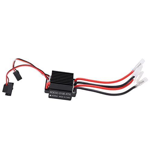 550 Brushed Motor 320A ESC, 320A Two Way Brushed ESC Brushed Motor with ESC for RC Car Crawler (12T) - style: 12T