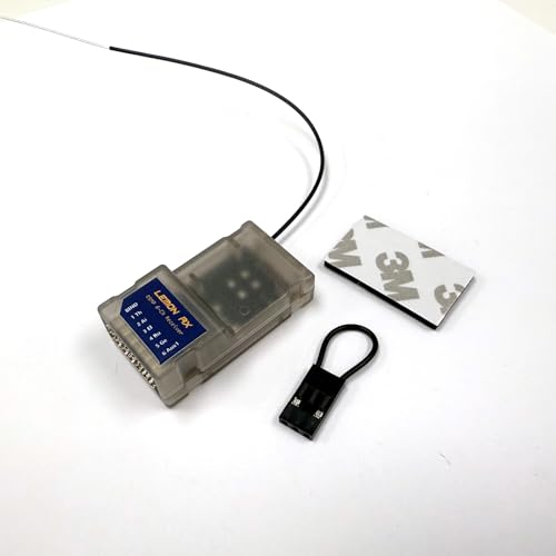 Compatible Spektrum Full-Range DSMP 6-CH Receiver, DSMX DSM2 Compatible 6-CH RC Receiver(1PCS