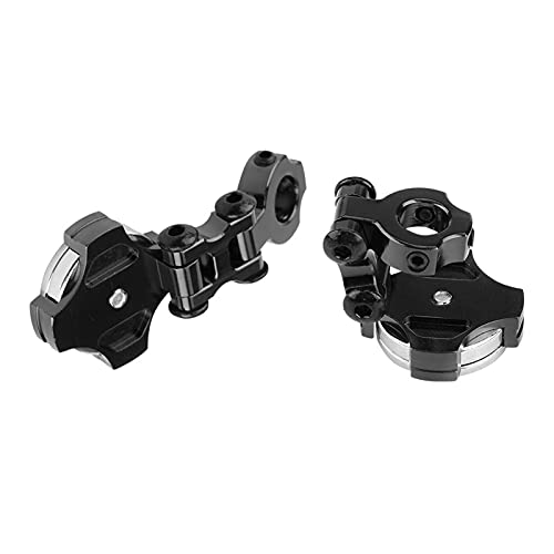 Magnetic Vehicle Body Post Mount 2Pcs for RC Car Accessories (Black) - color: Black