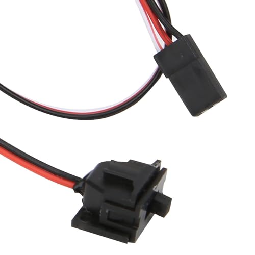 60A Brushed ESC, 2-3S Water Proof Electric Speed Controller with 6V/3A BEC 320A Burst Current for 1/10 RC Car Truck Crawler
