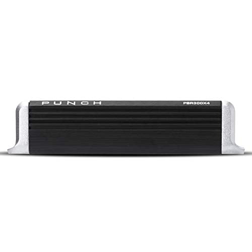 Rockford Fosgate PBR300X4 Punch BRT 300-Watt Ultra Compact 4-Channel Amplifier - style: 4 Channel