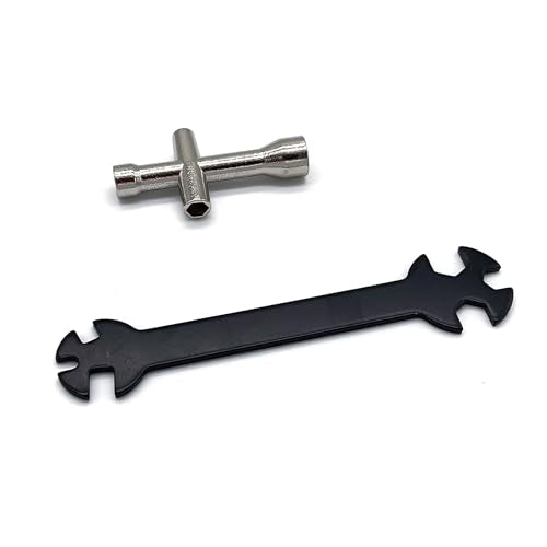 RC Multi-Function Car Turnbuckle Wrench with Cross Wrench for RC Car Repair Work
