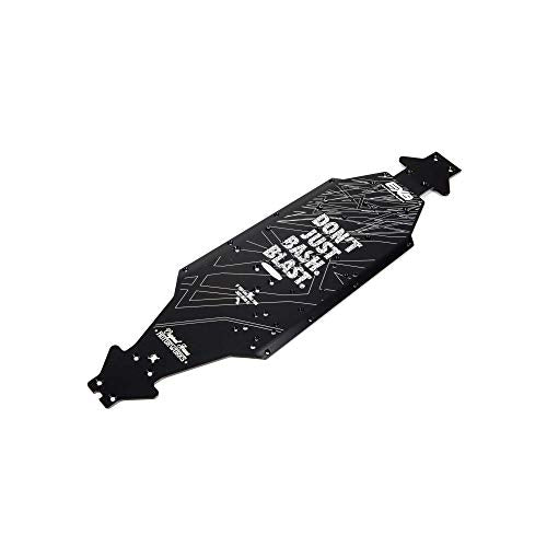 ARRMA Aluminum Chassis CNC 7075 T6 XLWB Black, ARA320610