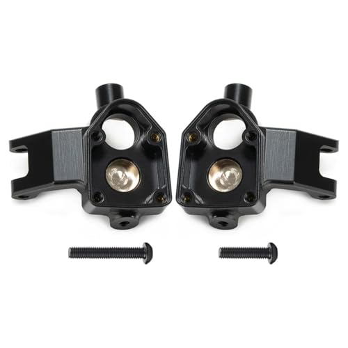for Capra for Buggy for Axial UTB18 1/18 Upgrade Black Brass Weights Axle Portal Cover Steering C-Hub for Unlimited Trail RC Crawler RC Car Parts(5 in 1) - size: 5 in 1