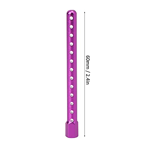 RC Body Post Mounts, 4 Pack Aluminum Alloy Body Supports for 1/10 Scale RC Cars Enthusiasts and Off-Road Racing