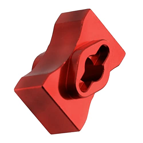 kingsea RC Metal Lock Straight Shaft Differential Posi Locker Spool Upgrade Parts Compatible with Team Associated DR10 Drag Race Car (Red) - color: Red