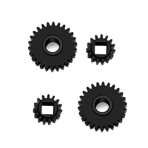 for Axial UTB18 1/18 RC Car Upgrade Parts Truck Hard Steel Front Rear Axle Portal Gear Set 26T/15T Accessories RC Replacement Parts
