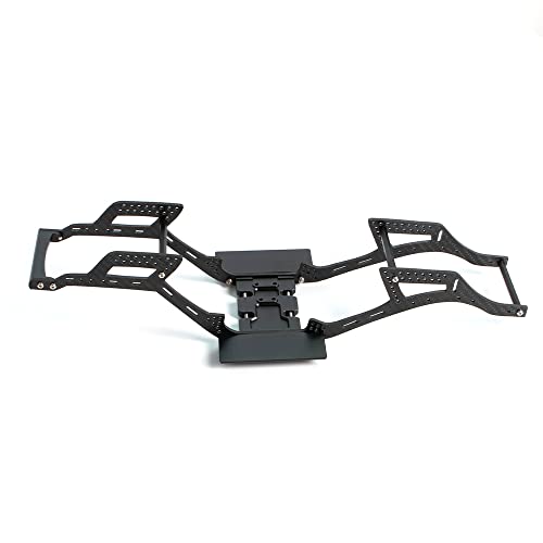 RC Frame Chassis Kit for 1/10 RC Rock Crawle, Gen2 Carbon Fiber LCG Chassis Rails Kit, 72g Lightweight Thickened Cheater Rigs Frame Rails for 1/10 RC Rock Crawler Axial SCX10 (Gen2 Rails) - color: Gen2 Rails