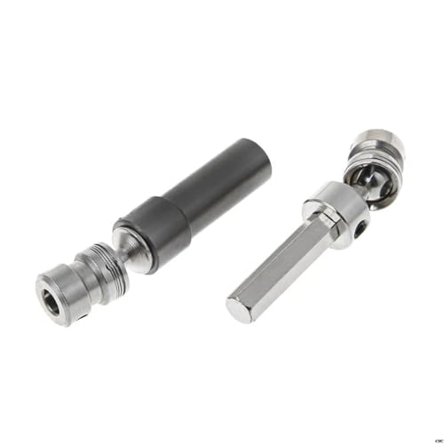 RC Car Transmission Shaft For WLtoys 12428 12423 1/12 Metal Rear Drive Shaft CVD 80mm Dog Bone Transmission Shaft RC Car Short Course For Desert Buggy RC Car Parts(Black) - color: Black