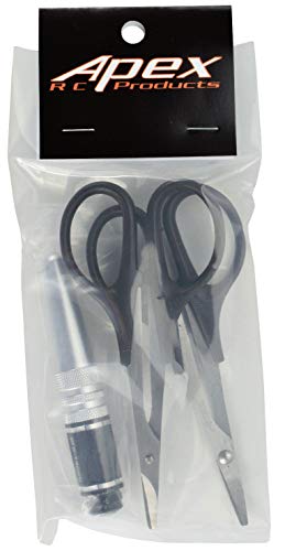 Body Reamer, Curved Scissor & Straight Scissor RC Car Body Mounting 3pc Combo Set #2733