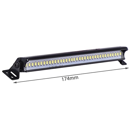 AIMROCK 150mm RC Car Light Bar Roof Lamp Kit w/36 LEDs for 1/10 Slash TRX-4 SCX10 Losi RC4WD D90 - size: 150mm