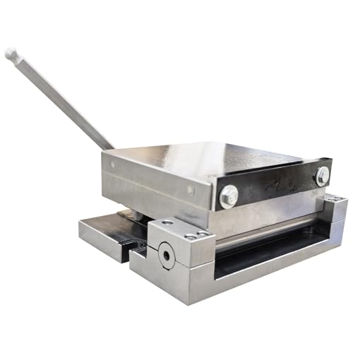 6x6 Inch Magnetic Sine Plate Rectangular Magnetic Chuck Fine Pole Permanent Magnet Sucker with 0-45 Degree Dip Angle for Grinding Milling Machine Lathe