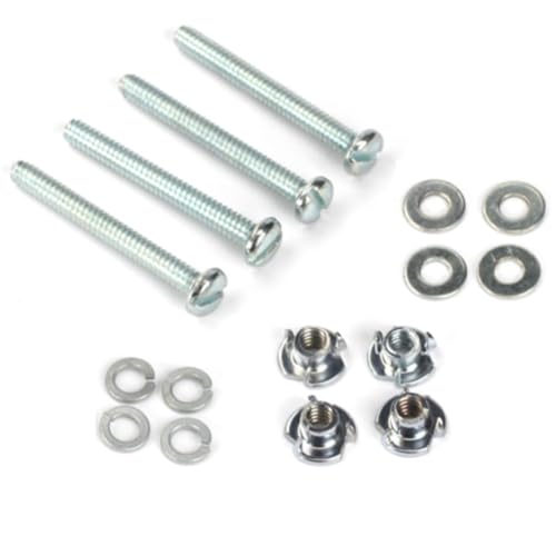 Du-Bro 128 6-32 x 1-1/4" Mounting Bolt and Blind Nut Set (4-Pack) - style: 6-32 x 1-1/4"
