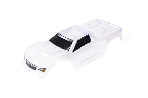 Custom Body Compatible for V2 Maxx WideMaxx 1/10 4X4 4WD Truck Shell Cover (Clear Unpainted) - color: Clear Unpainted