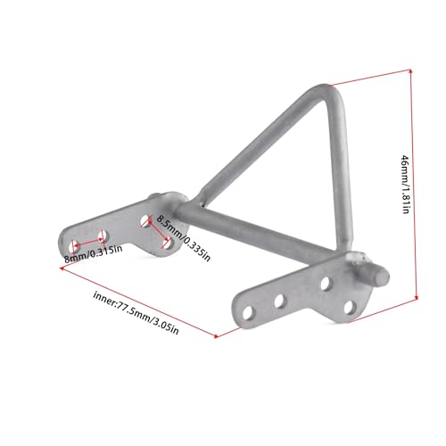 Hand Welded Grade 5 Titanium Front and Rear Bumper Bull Bar Bed Roll Bar for Vanquish VS4-10 Phoenix Chassis Body Upgrade Parts (Front Bumper A) - color: Front Bumper A