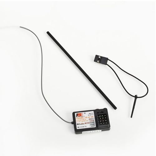 FS-GT3B 2.4GHz 3 Channel RC Transmitter with FS-GR3E Receiver, AFHDS Digital Proportional Radio Control System for RC Cars, Trucks, Boats