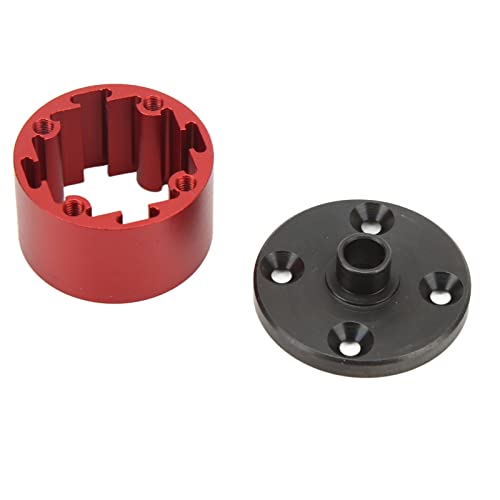 RC Differential Carrier Case Set for /7/8 29mm Aluminum Alloy Gear Box Cover in Red Lightweight Easy Installation