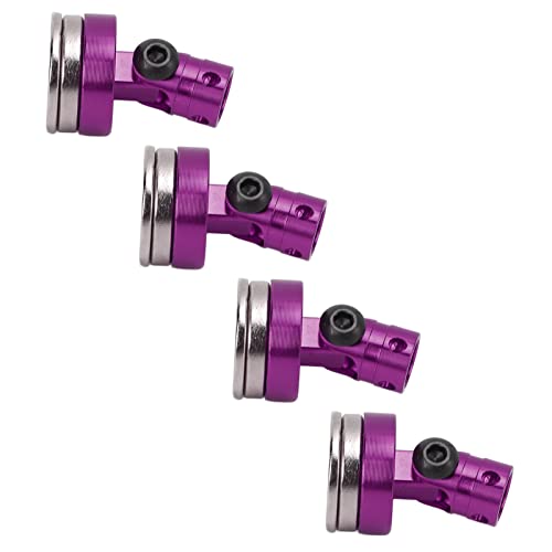 4Pcs RC Magnetic Body Post, RC Body Post, 6061 Alu, Invisible Shell Mount for 1/8 1/10 Car()