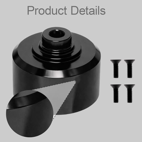 Differential Gear Case Gearbox Housing Portable Fittings Metal Differential Case, Black - color: Black