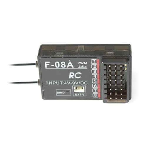 4/6/8CH Receiver Multiple Frequency F04A F06A F08A for Remote Models Enhances Stability and Easy Installation