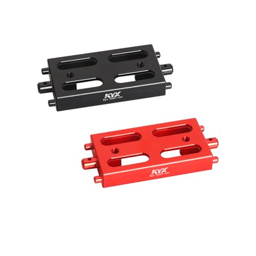 KYX Racing Aluminum Car Body Wing Spoiler Mount Upgrades Accessories for 1/10 RC Crawler Car Tamiya Hotshot II