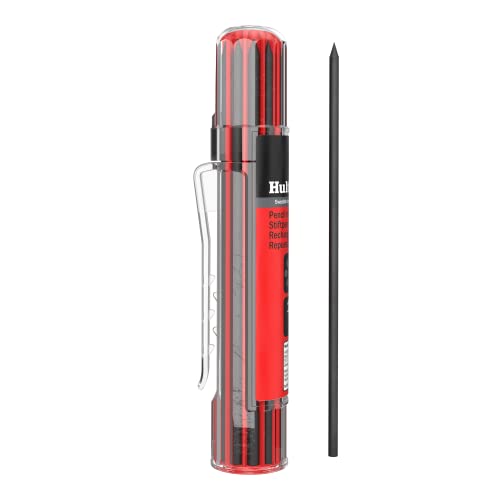 Hultafors Tools 650110 Dry Marker Refills HRD G*, Graphit | Break-Resistant Leads | Clean Line Output | Quick Reload | Construction Marking | Durable Core - size: 10 Count (Pack of 1)