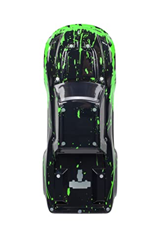 Custom Body Muddy Green Style Compatible for V1 Traxxas Maxx 1/10 4X4 4WD Truck Shell Cover(Truck not Included) MX-MG-01