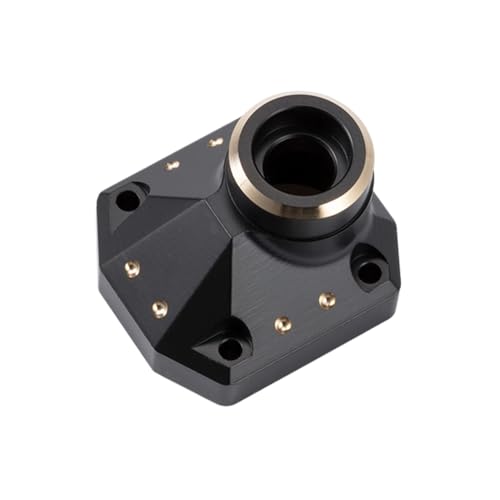 Brass Weight Steering Knuckles Portal Cover Plates 280g for 1/10 RC CRA-wler Axial 1.9UTB SCX10 III F9 Axle(Diff Cover) - color: Diff Cover