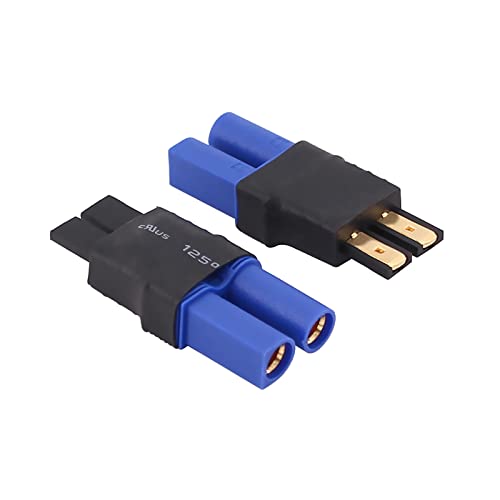 4pcs Compatible with TRX to EC5 Male Female RC Connector Adapter(E43-4)
