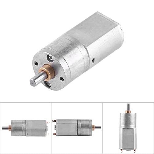 DC 12V High Electric Gear Reduction Motor 15~200RPM Outer Diameter 20mm / 0.78"(100RPM)