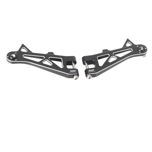 KYX Racing Aluminum Front Suspension Arm Set Upgrades Parts Accessories for 1/10 Rc Crawler Tamiya HOTSHOT II