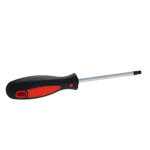 Utoolmart 6mm x 100mm Ball Head Precision Screwdriver Hex Design Wrench Hand Tool 2Pcs - color: 2pcs, size: 6×100×100mm