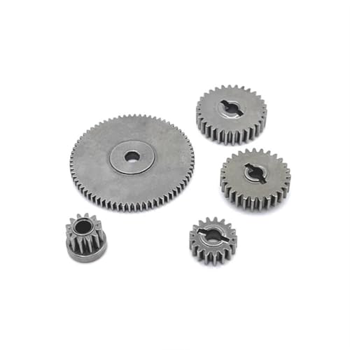 RC Car Parts for MN128 MN86 MN86S MN86K MN86KS Metal Transmission Gearbox Gear Set Replacement Accessories 1/12 RC Crawler Car Upgrade Parts(Front and Center) - size: Front and Center