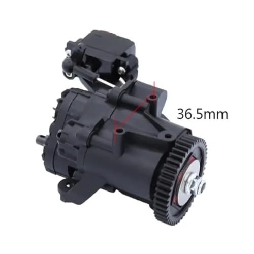 2 Speed Transmission Gearbox with Internal Gears and Servo for 1/10 RC Crawler for TR-XS TRX4 TRX6 Upgrade Parts