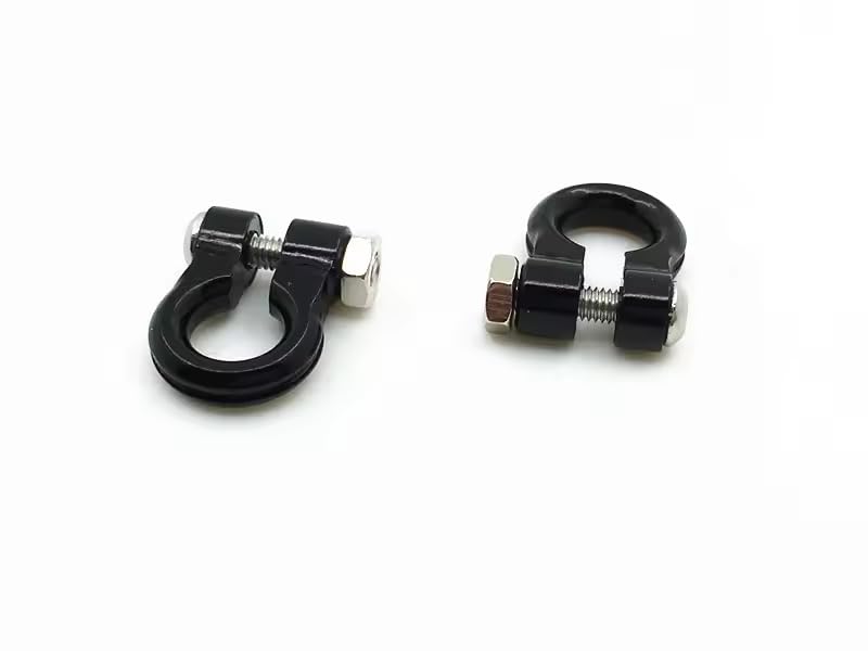 1/10 Scale Metal Tow Hook D-Ring Winch Anchor Shackle Trailer Chain Tools for RC Model Car Axial SCX10 D90 Trx4 Trx6 (rc-17) - color: Rc-17