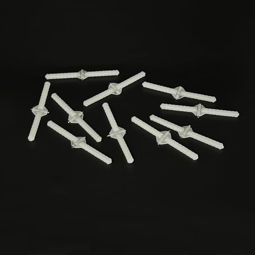 10PCS RC Airplane Plastic Needle Hinge Pin Hinge for RC Plane Helicopter Aircraft DIY Model Plane Fix Wing Parts Foam Model Plane Replacement (4.5x67mm) - style: 4.5x67mm