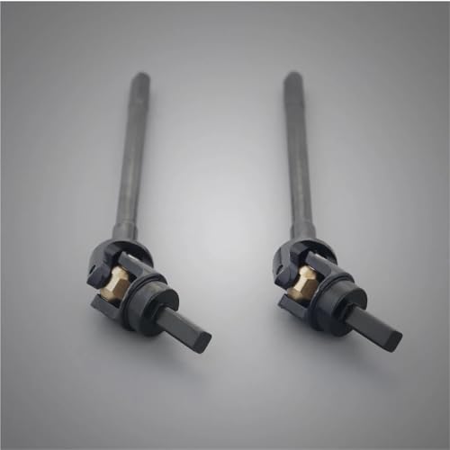 RC Car Drive Shafts for UTB10 for Unlimited for Trail 1/10 for Axial for Capra F9 Portal Stub Axle Universal Joint Driveshaft Straight Shaft Buggy RC Crawler Car Parts(Universal Axle Set) - size: Universal Axle Set