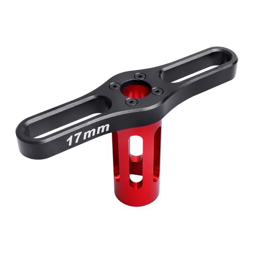 17mm Wheel Hex Hub Wrench RC Repair Tools for 1/8 1/10 Scale Off-Road Vehicles, Trucks, Buggies, Rock Crawlers, Touring, and Drift Cars