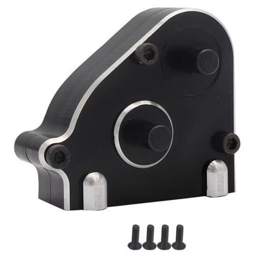 RC Upgrade Accessories for MN128 MN86 MN86S MN86K MN86KS for MN G500 1/12 Metal Transmission Gearbox Transfer Case RC Crawler Car Upgrade Parts(Black) - color: Black